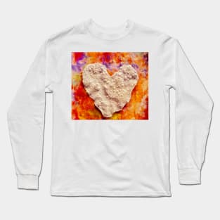 Heart Poppadom Long Sleeve T-Shirt